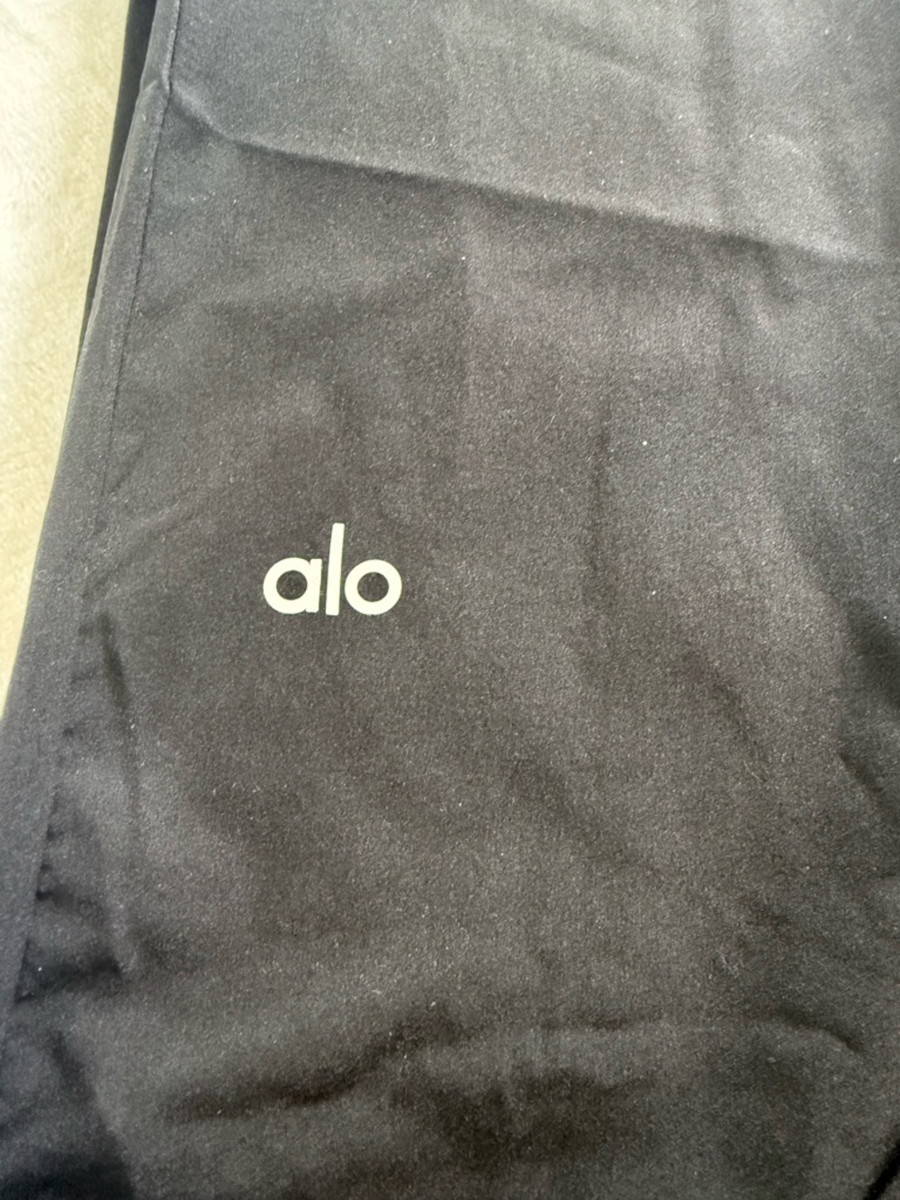 ALO Yoga Women’s Suit Up trousers Black Wide-Leg Pants New with Tags Size S - Picture 6 of 7